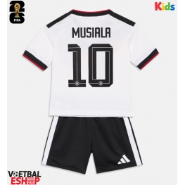 Duitsland Jamal Musiala #10 Thuis tenue Kids WK 2026 Korte Mouw (+ Korte broeken)